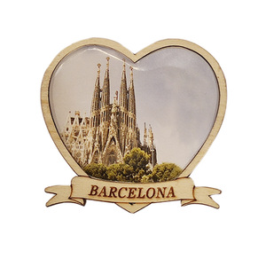 Imán de Nevera Personalizado de Barcelona, Madera MDF, Impresión Láser, Lámina Epoxi, España, Madrid, Estadio de los Toros, Recuerdo - Product Image 4