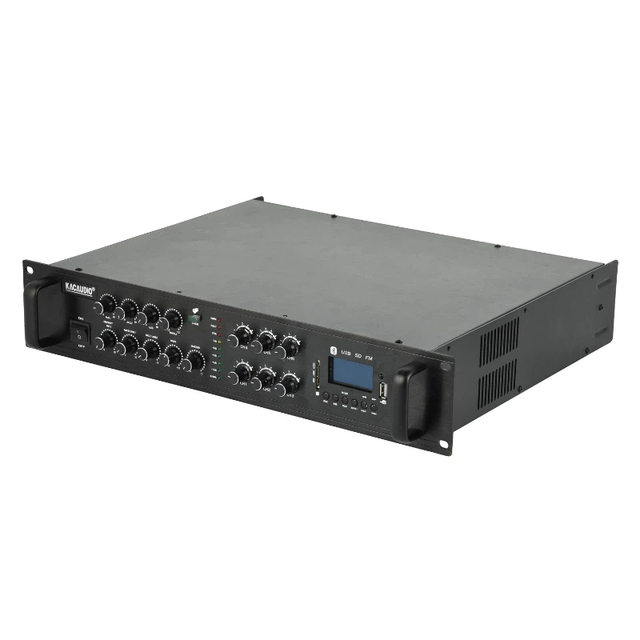 JBHKJ PA-5800USBD 70V 100V 350W 1-Channel Integrated DSP Mixer Aluminum Alloy Home Amplifier