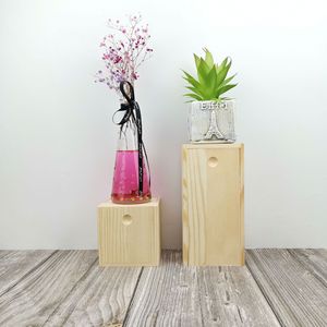 Wooden Storage Box Rectangular Pine Wood <b>Pull</b> <b>Out</b> Box General Packaging Standing Type Customizable Size - Product Image 1