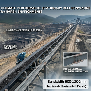 מרחק ארוך חיצוני מסוע חגורה קבועה עבור חול וצמח חצץ - Product Image 4