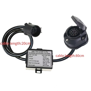 <span class=keywords><strong>Adaptador</strong></span> <span class=keywords><strong>de</strong></span> <span class=keywords><strong>remolque</strong></span> <span class=keywords><strong>de</strong></span> Venta caliente <span class=keywords><strong>7</strong></span> <span class=keywords><strong>a</strong></span> <span class=keywords><strong>13</strong></span> conector <span class=keywords><strong>de</strong></span> <span class=keywords><strong>remolque</strong></span> convertidor <span class=keywords><strong>de</strong></span> luz EE. UU. Enchufe <span class=keywords><strong>de</strong></span> <span class=keywords><strong>7</strong></span> <span class=keywords><strong>pines</strong></span> <span class=keywords><strong>a</strong></span> <span class=keywords><strong>adaptador</strong></span> <span class=keywords><strong>de</strong></span> enchufe EUR <span class=keywords><strong>de</strong></span> <span class=keywords><strong>13</strong></span> <span class=keywords><strong>pines</strong></span> - Product Image 4