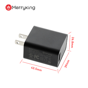 Merryking bán Hot chúng tôi tiêu chuẩn điện thoại di động sạc 5V 2A usbs chargering cho tai nghe Bluetooth - Product Image 1