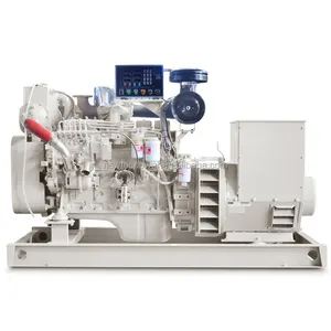 Generador diésel marino de potencia para barco, potencia principal de 300kw con motor marino Cumins,