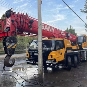 Grue sur camion Sany d'occasion, capacité nominale de 75 tonnes, flèche à cinq sections, hauteur de levage de 41 m, moteur Sany, composants hydrauliques, 0-2000 heures de fonctionnement - Product Image 1
