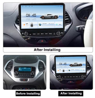 Android radio voiture pour Ford Figo 2015-2018 GPS navigation android 11 autoradio lecteur multimédia