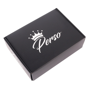 Boîte d'emballage en carton ondulé noire personnalisée avec impression <span class=keywords><strong>de</strong></span> logo UV pliable <span class=keywords><strong>à</strong></span> bon prix - Product Image 4