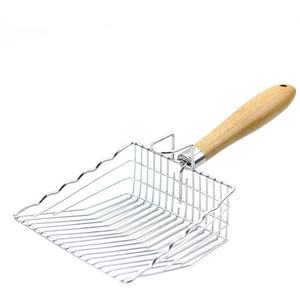 Cuchara para arena para gatos de metal ecológica grande, recogedor de caca de tofu de bentonita no inoxidable, cuchara mágica para caca de arena para gatos - Product Image 5