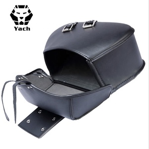 Bán Chạy Nhất Công Cụ Xe Máy Phổ Thông Yên Xe Da Đua Không Thấm Nước Túi Đi Xe Máy Hộp Bên Hông Cho Harley - Product Image 4