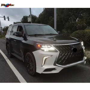 Venta al por Mayor de Fábrica: Kit de Carrocería para <span class=keywords><strong>Lexus</strong></span> <span class=keywords><strong>LX</strong></span> <span class=keywords><strong>570</strong></span> 2008-2015, Modelos <span class=keywords><strong>LX</strong></span> Actualizados a LX600 <span class=keywords><strong>2023</strong></span>, con Parachoques Delanteros/Traseros y Capó - Product Image 4