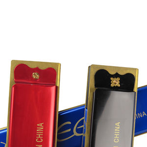 <span class=keywords><strong>Armónica</strong></span> de juguete de trémolo de 20 agujeros de Metal de dibujos animados personalizada, cubierta de aluminio, placa de lengüeta de latón, <span class=keywords><strong>precio</strong></span> más bajo, <span class=keywords><strong>armónica</strong></span> de Metal personalizada de dibujos animados - Product Image 5