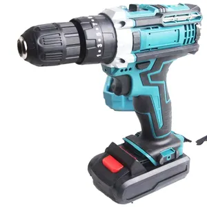 Electric Drill 21V Lithium Battery Cordless Electric Drill Brushless Drill Tools Combo Set