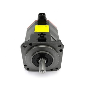 Motor de CA trifásico de 2.5kW y 3000rpm, 200V, con alta resistencia al polvo IP67, modelo A06B-0076-B503 para Fanuc, disponible para entrega inmediata. - Product Image 1