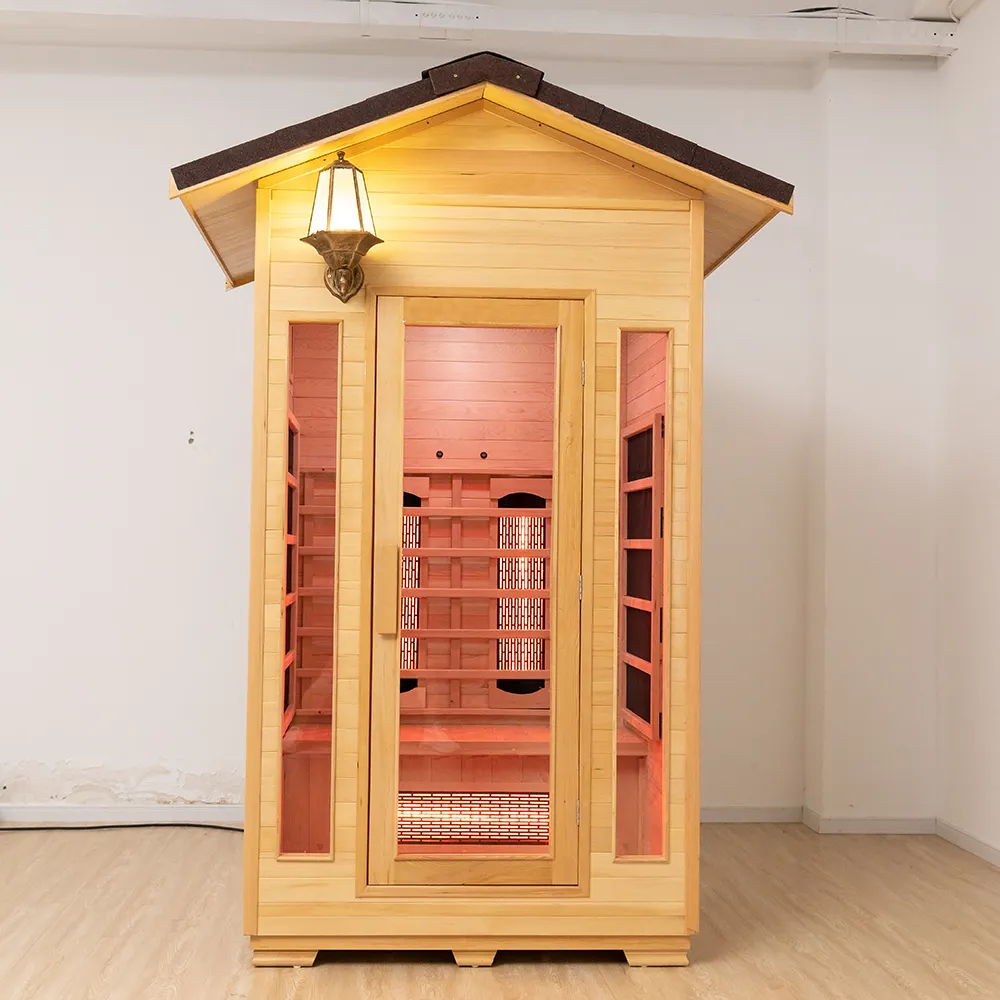 Smart mak Outdoor hausgemachte Vollspektrum-Infrarot sauna