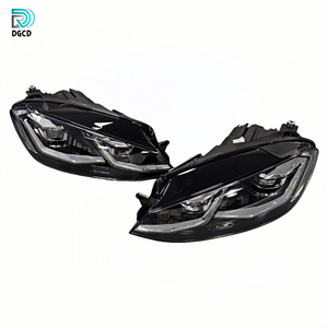 Faro a LED per VW <span class=keywords><strong>Golf</strong></span> 7 5R <span class=keywords><strong>2017</strong></span>-2020, Upgrade Proiettore Black Line, 12V 70W 4000-6000 Lumen, Lampada per Modifica Auto - Product Image 6