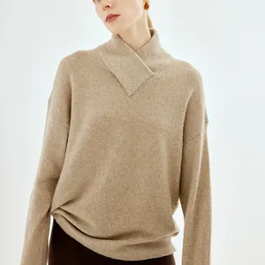 Luxury clothes for women formal fall 2023 women clothes jumper for women wool cashmere sweatshirt