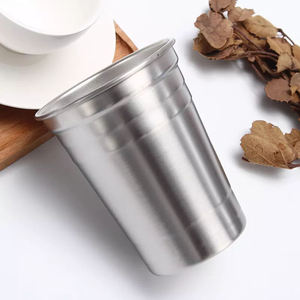 Amazons nueva <span class=keywords><strong>taza</strong></span> de café de viaje de acero inoxidable apilable 304 <span class=keywords><strong>taza</strong></span> de cerveza de Cola personalizable <span class=keywords><strong>para</strong></span> viajes Camping - Product Image 1