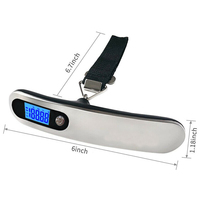 BL-G04 balance à bagages suspendue numérique balance à bagages portable pour valise de voyage 50kg/110lb