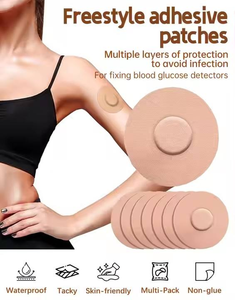 Parches CGM Personalizados de Alta Calidad, Cubiertas para Sensores <span class=keywords><strong>Freestyle</strong></span>, Parches Adhesivos Impermeables, Parche para Monitor de <span class=keywords><strong>Glucosa</strong></span> Compatible con la Mayoría de los Sensores - Product Image 4