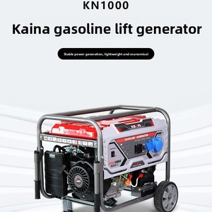 Generador Eléctrico Portátil para Uso Doméstico, 3kW 5/10kW, Arranque Manual, Monofásico/Trifásico, 220V/380V, Modelo 9500 para Emergencias y Exteriores, Fabricado en China - Product Image 3