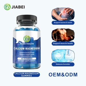 Fábrica Personalizada OEM/ODM Cálcio Magnésio Gummy para Adultos Suporte Bones & Teeth Botanical Extract - Product Image 1