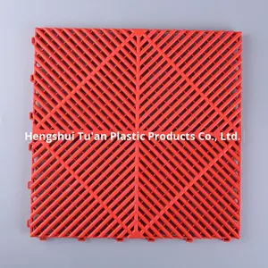 Taurus Modern 1.8cm PP Panneaux <span class=keywords><strong>de</strong></span> grille <span class=keywords><strong>de</strong></span> sol <span class=keywords><strong>pour</strong></span> salle <span class=keywords><strong>de</strong></span> lavage <span class=keywords><strong>de</strong></span> voiture Conception <span class=keywords><strong>de</strong></span> verrouillage sans fouille Caractéristique antidérapante Clic facile <span class=keywords><strong>pour</strong></span> les entrepôts - Product Image 6