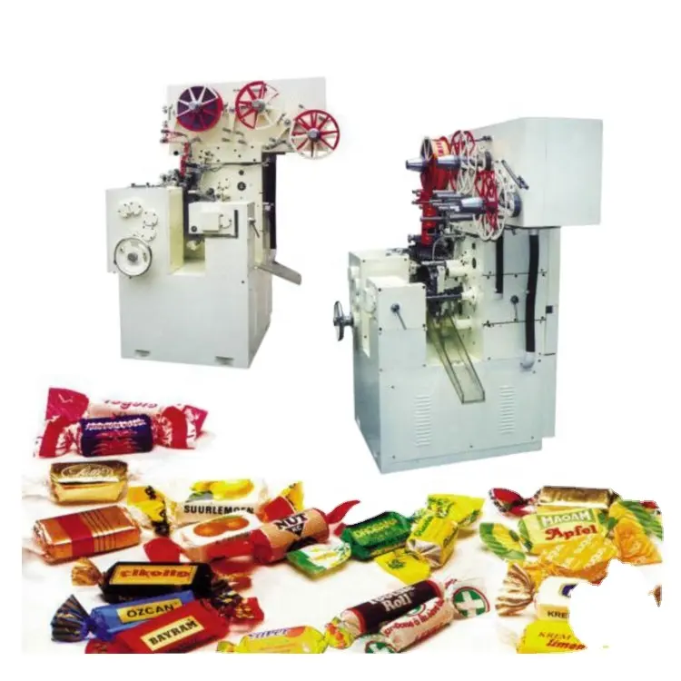 Petite machine cylindrique de découpe et de fabrication de bonbons au caramel