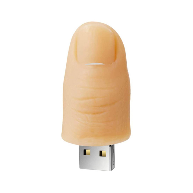 PVC Cartoon 3D Finger 2.0 USB Flash Drive 4GB 8GB 16GB 32GB 3.0 64GB USB Memory Stick 128GB Pen Driver Pendrive Promotional Gift