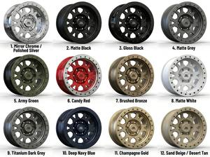 ล้อฟอร์จโมโนบล็อก ขนาด 16-24 นิ้ว สีเทาด้าน ขอบขัดเงา สำหรับออฟโรด 6x135/6x139.7 สำหรับรถบรรทุกและรถ SUV - Product Image 6