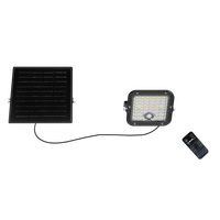Projecteur Solaire Extérieur Professionnel Super Lumineux 10W 1500LM, Conception Séparée, Télécommande, Étanche