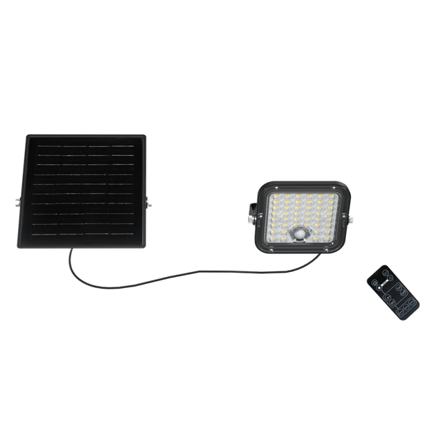 Super Bright 10W 1500LM Professional Outdoor Solar Flood Lamp Split Design Remote Control Waterproof Light