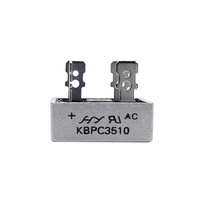 Diodo Rectificador de Puente para Generador WOTIAN KBPC3510, 35A 1000V, Monofásico, Diodo Electrónico de Silicio de Onda Completa