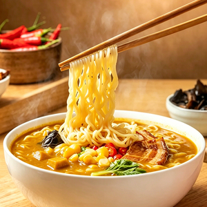 Fideos Instantáneos con Curry en Vaso, Marca OEM, Aroma Intenso, Calidad Premium, Bajos en Sodio, 65g, Venta al Por Mayor para Exportación - Product Image 2