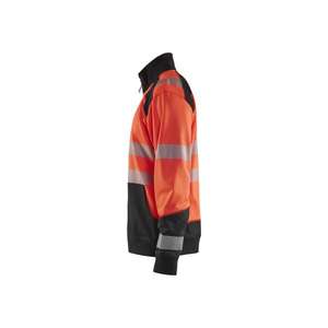 BLAKLADER - 355625285599XXL Sudadera Hi-Vis con media cremallera Rojo/Negro-EAN 7330509623541 ROPA DE TRABAJO DE 2017 - Product Image 5