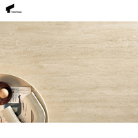 Comptoir de salle de bain en travertin Tostone Premium résistant à la chaleur avec vasque intégrée pour salle de bain, salon, villa, design intérieur
