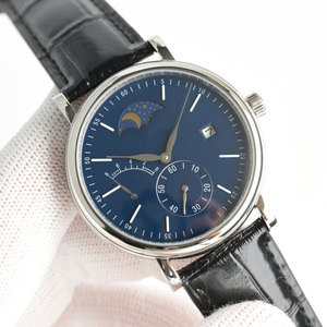 Montre à remontage automatique simple et élégante, sans perdre sa grâce, adaptée à la fois aux tenues professionnelles et décontractées, montre pour homme - Product Image 3