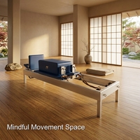 Reformer de Pilates de Primera Calidad con Estructura Clásica de Aluminio Semi-Elevada