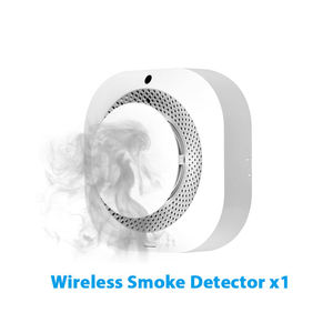 Accesorios inalámbricos Etiger de 433mhz, detector de humo, alarma de contacto de puerta, sirena para sistema de seguridad del hogar S3B contra intrusos - Product Image 4