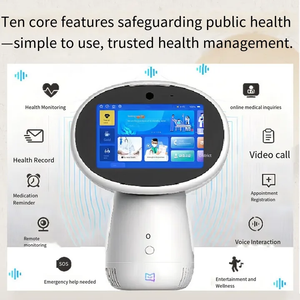 Robot de compagnie IA Miaoban H1 pour personnes âgées, surveillance à distance à domicile, alerte d'urgence en cas de chute, <span class=keywords><strong>accompagnement</strong></span> émotionnel et valet intelligent pour la maison - Product Image 2