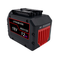 Batterie de remplacement 18V 12.0Ah pour Bosch, batterie d'outil électrique haute performance 21700, compatible avec les perceuses et les meuleuses d'angle Bosch