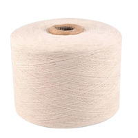 Fil mélangé polyester durable 21S, écologique, à filature ouverte, pour tricot, chaussettes, serviettes, gants, tissage, plusieurs couleurs, direct usine