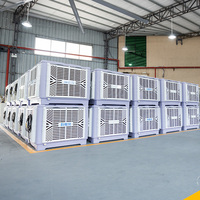 Enfriador de Aire Evaporativo para Desierto de 18000 m³/h con Salida Lateral, Ventilador de Panal Duradero, Bomba de Agua Eléctrica, Montaje en Ventana para Taller