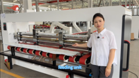 Oray Electric Automatic PLC, machine à coller à volume de colle réglable haute précision, tension de fil réglable, certifiée CE, faible bruit, économie d'énergie, pour cartons en papier