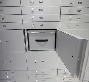 Kleurrijke deur panel mooie kluis bank veiligheid locker