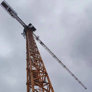 High Quality Yongmao Construction Machinery Tower <b>Crane</b> (7427-12) 12T 60m Gearbox Bearing Motor High Power Engine <b>Other</b> Flat Top - Product Image 1