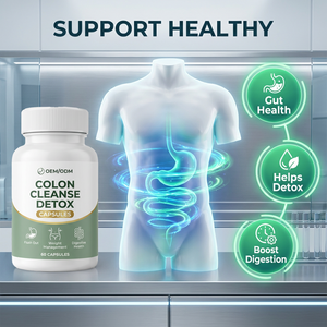 Capsules de nettoyage du <span class=keywords><strong>côlon</strong></span> OEM/ODM, santé intestinale, <span class=keywords><strong>détox</strong></span>, amincissement, probiotique, complément alimentaire à base de plantes, nettoyage naturel - Product Image 4