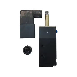 ผู้ผลิตขายตรง โซลินอยด์ควบคุมลมนิวแมติก 4v410-10 แบบ Airtac ขนาด 3/8 นิ้ว  ไส้กรองร้านอาหารใหม่ - Product Image 3
