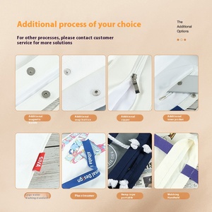 Bán Buôn Tùy Chỉnh Công Suất Lớn Có Thể Tái Chế Lưu Trữ Dây Kéo Vải Túi Bụi Sang Trọng Túi Bao Bì Túi Xách - Product Image 3