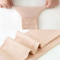Chaussettes de compression sans orteils pour la circulation sanguine, chaussettes de sport confortables, longues, unies, au-dessus du genou