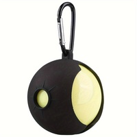 Pochette de balle 65mm pour parc balle de Golf housse de rangement de protection support de balle de Golf en Silicone avec clip à boucle en métal
