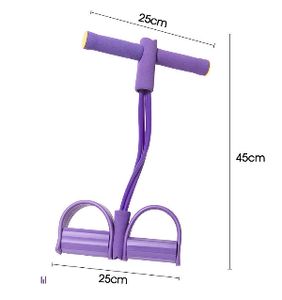 D'équipement De Forme Physique De <span class=keywords><strong>Yoga</strong></span> 4-Tube de Corde De Traction corde de traction bande d'exercice corde de traction latex - Product Image 3